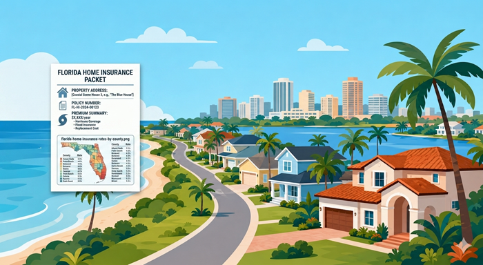 Florida Home Insurance Rates by County in 2026
